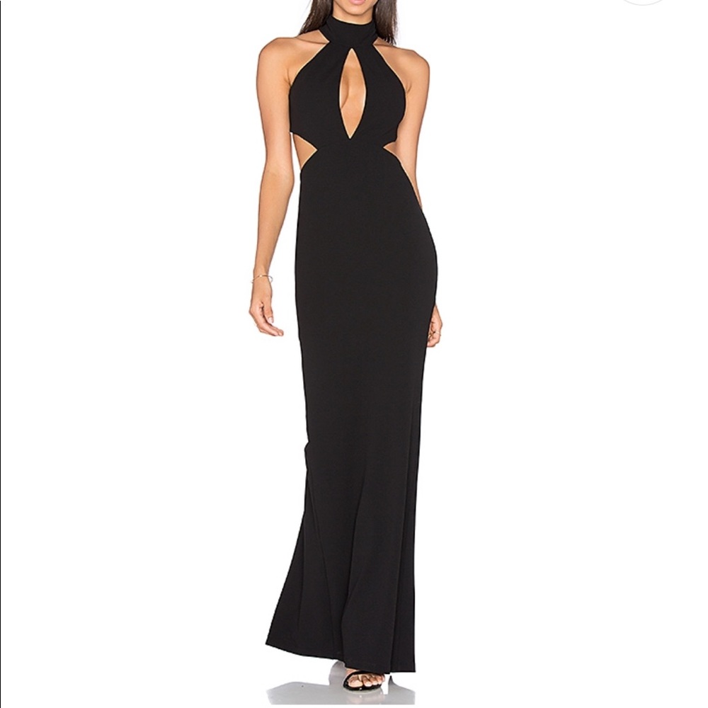 Wicked Games Gown in Black